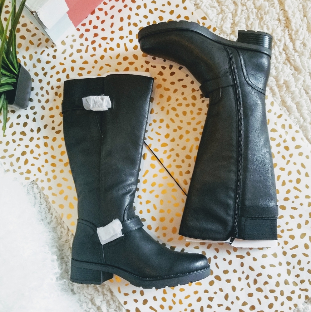 NIB Soul Naturalizer High Shaft Black Boot, sz 9